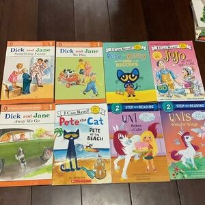 Children’s Beginners Reading Books, I Can Read! Dick and Jane